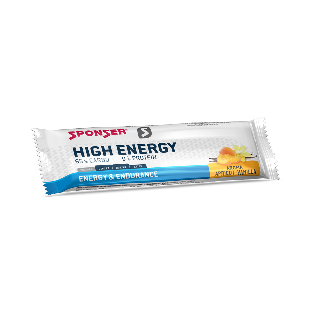 High Energy Bar, Vanille /Apricot Barra 45g