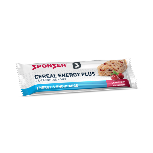 [SPON2621] Cereal Energy Plus, Cranberry Barra 40g