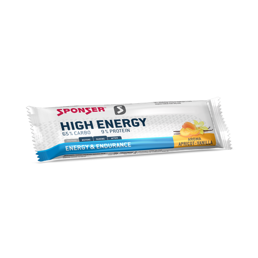[80441] High Energy Bar, Vanille /Apricot Barra 45g